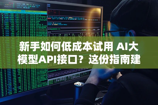 新手如何低成本试用 AI大模型API接口?这份指南建议收藏 新手如何低成本试用 AI大模型API接口?这份指南建议收藏