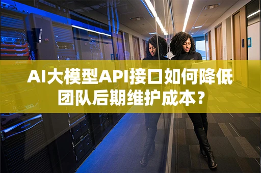 AI大模型API接口如何降低团队后期维护成本？